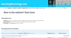 Desktop Screenshot of learningneurology.com